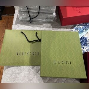 gucci box’s and bag